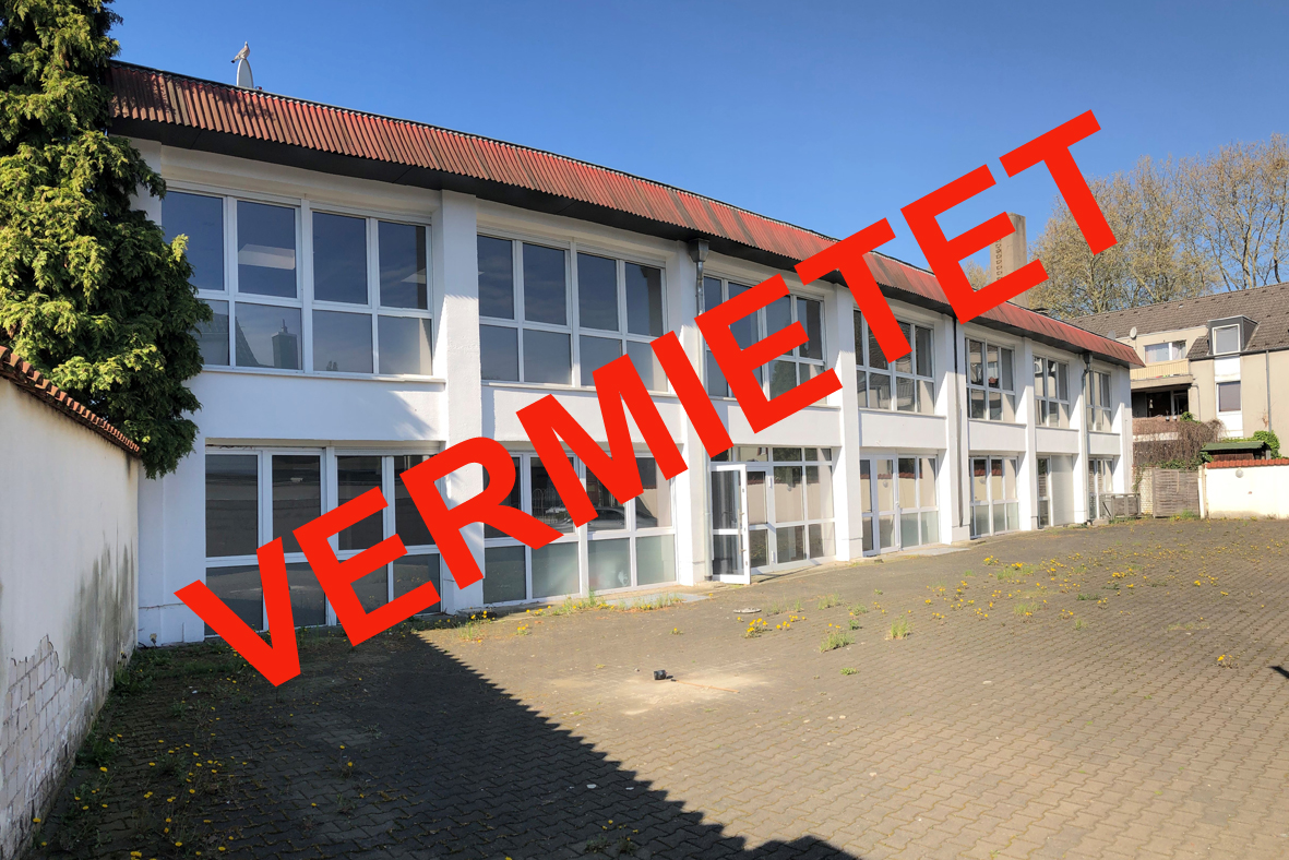 Gewerbefläche in Oberhausen vermietet